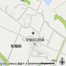 兵庫県三木市志染町安福田661周辺の地図