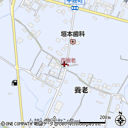 兵庫県加古川市平荘町養老146周辺の地図