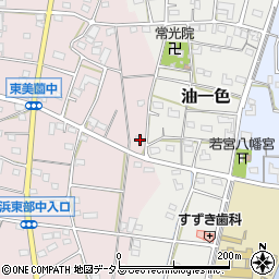 静岡県浜松市浜名区東美薗1322-2周辺の地図