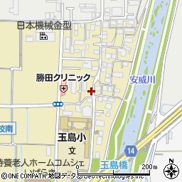 大阪府茨木市玉島2丁目周辺の地図