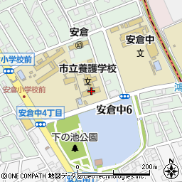 宝塚市立養護学校周辺の地図