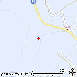 岡山県加賀郡吉備中央町西1392周辺の地図
