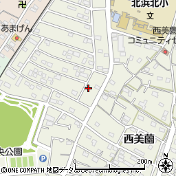 静岡県浜松市浜名区西美薗3150周辺の地図