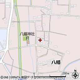 静岡県浜松市浜名区八幡280周辺の地図