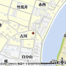 愛知県西尾市一色町大塚古川7周辺の地図