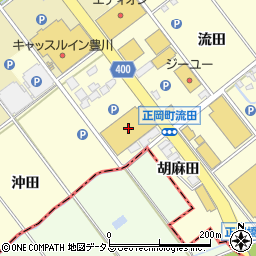 ケーズデンキ豊川店周辺の地図