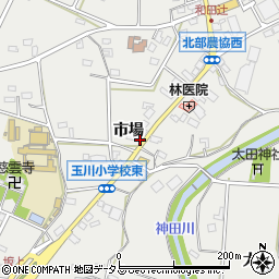 愛知県豊橋市石巻本町市場76周辺の地図
