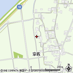 〒675-1201 兵庫県加古川市八幡町宗佐の地図