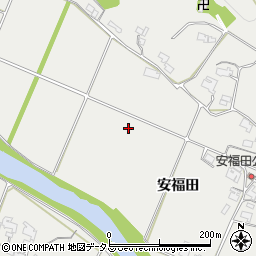 兵庫県三木市志染町安福田周辺の地図