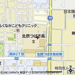 大阪府茨木市玉島台周辺の地図