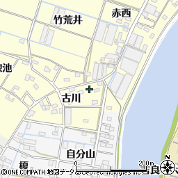 愛知県西尾市一色町大塚古川6周辺の地図