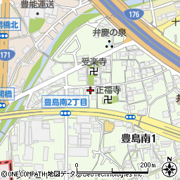 西宝寺周辺の地図