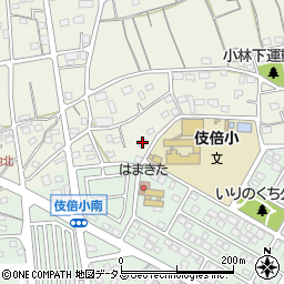 静岡県浜松市浜名区小林497周辺の地図