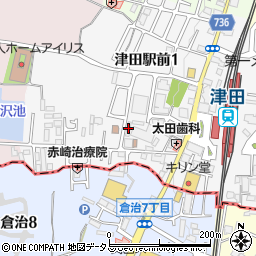 Ｍ’プラザ津田駅前７番館周辺の地図