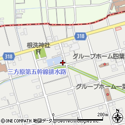 静岡県浜松市中央区根洗町255周辺の地図