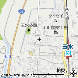 京都府綴喜郡井手町井手北玉水36周辺の地図