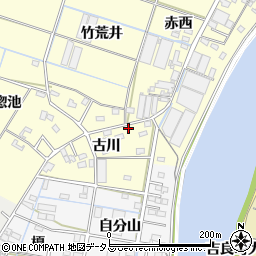 愛知県西尾市一色町大塚古川11周辺の地図