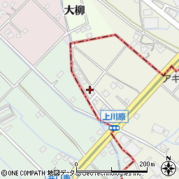 静岡県榛原郡吉田町神戸1387周辺の地図