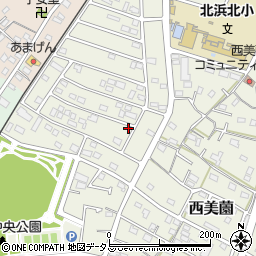 静岡県浜松市浜名区西美薗3192周辺の地図