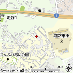 枚方翠香園ガーデンハウス管理室周辺の地図