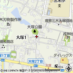 大塚公園周辺の地図