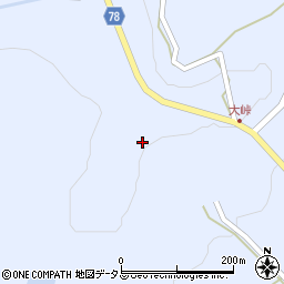 岡山県加賀郡吉備中央町西1392-7周辺の地図