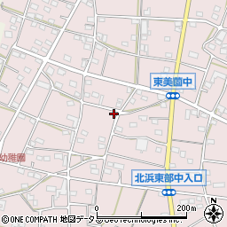 静岡県浜松市浜名区東美薗1196周辺の地図