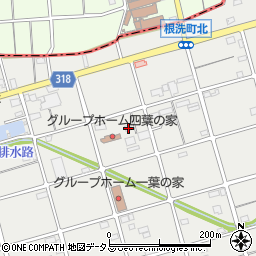 静岡県浜松市中央区根洗町210周辺の地図