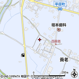 兵庫県加古川市平荘町養老226周辺の地図