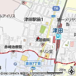 Ｍ’プラザ津田駅前弐番館周辺の地図