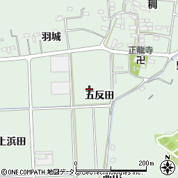 愛知県西尾市吉良町小山田周辺の地図