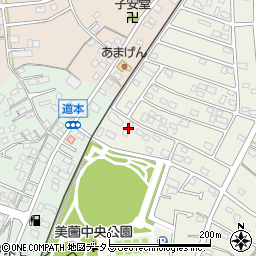 静岡県浜松市浜名区西美薗3109周辺の地図