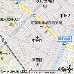 シャーメゾンＭ・Ｉ・Ｋ宝塚周辺の地図