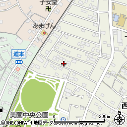 静岡県浜松市浜名区西美薗3201周辺の地図