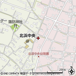 静岡県浜松市浜名区東美薗1140周辺の地図