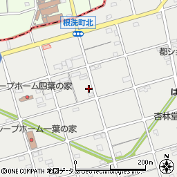 静岡県浜松市中央区根洗町191周辺の地図