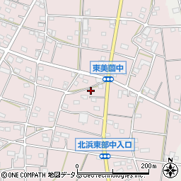 静岡県浜松市浜名区東美薗1239周辺の地図