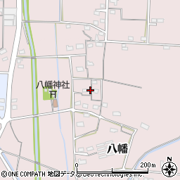 静岡県浜松市浜名区八幡281周辺の地図