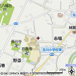 愛知県豊橋市石巻本町市場52周辺の地図