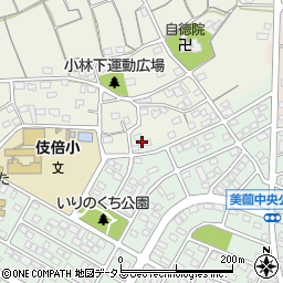 静岡県浜松市浜名区小林2641周辺の地図