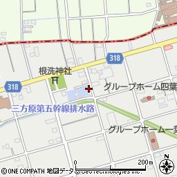 静岡県浜松市中央区根洗町254周辺の地図