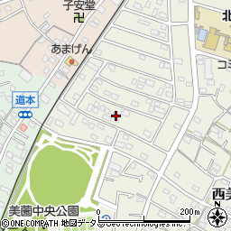 静岡県浜松市浜名区西美薗3199周辺の地図