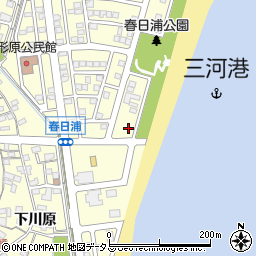 愛知県蒲郡市形原町春日浦3-9周辺の地図