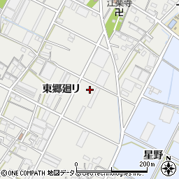 愛知県豊橋市下条西町周辺の地図