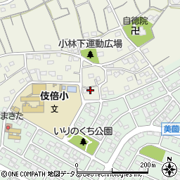 静岡県浜松市浜名区小林651周辺の地図