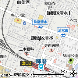 アースサポート姫路周辺の地図
