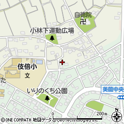 静岡県浜松市浜名区小林653周辺の地図