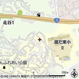 大阪府枚方市翠香園町19-46周辺の地図