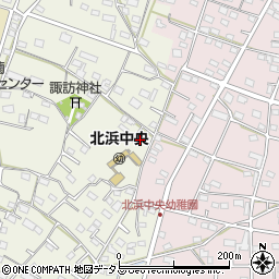 静岡県浜松市浜名区西美薗1733周辺の地図