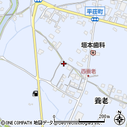 兵庫県加古川市平荘町養老220周辺の地図